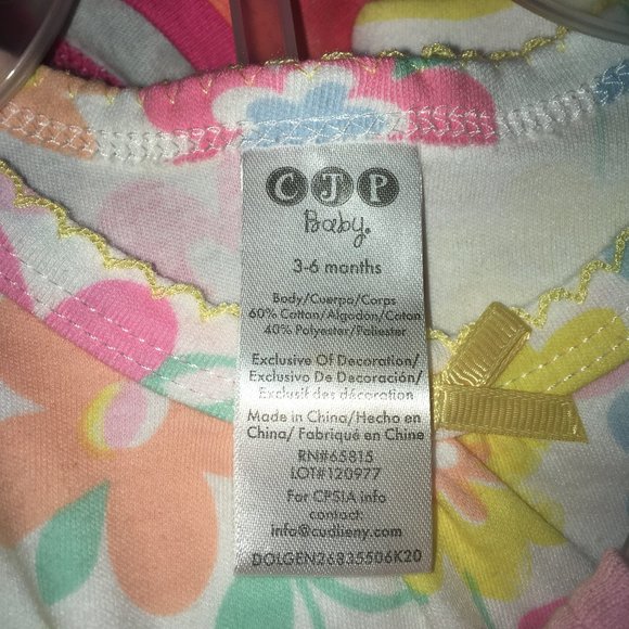 2 sets of 3 pc. Outfit Size 3-6mo. NWT - Picture 8 of 9